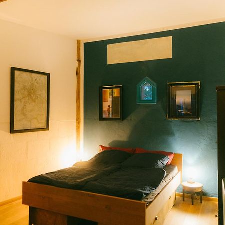 The Upholstery Tinyhouse Deluxe Eco Chalet Kreativ Citynah Chemnitz Exterior foto