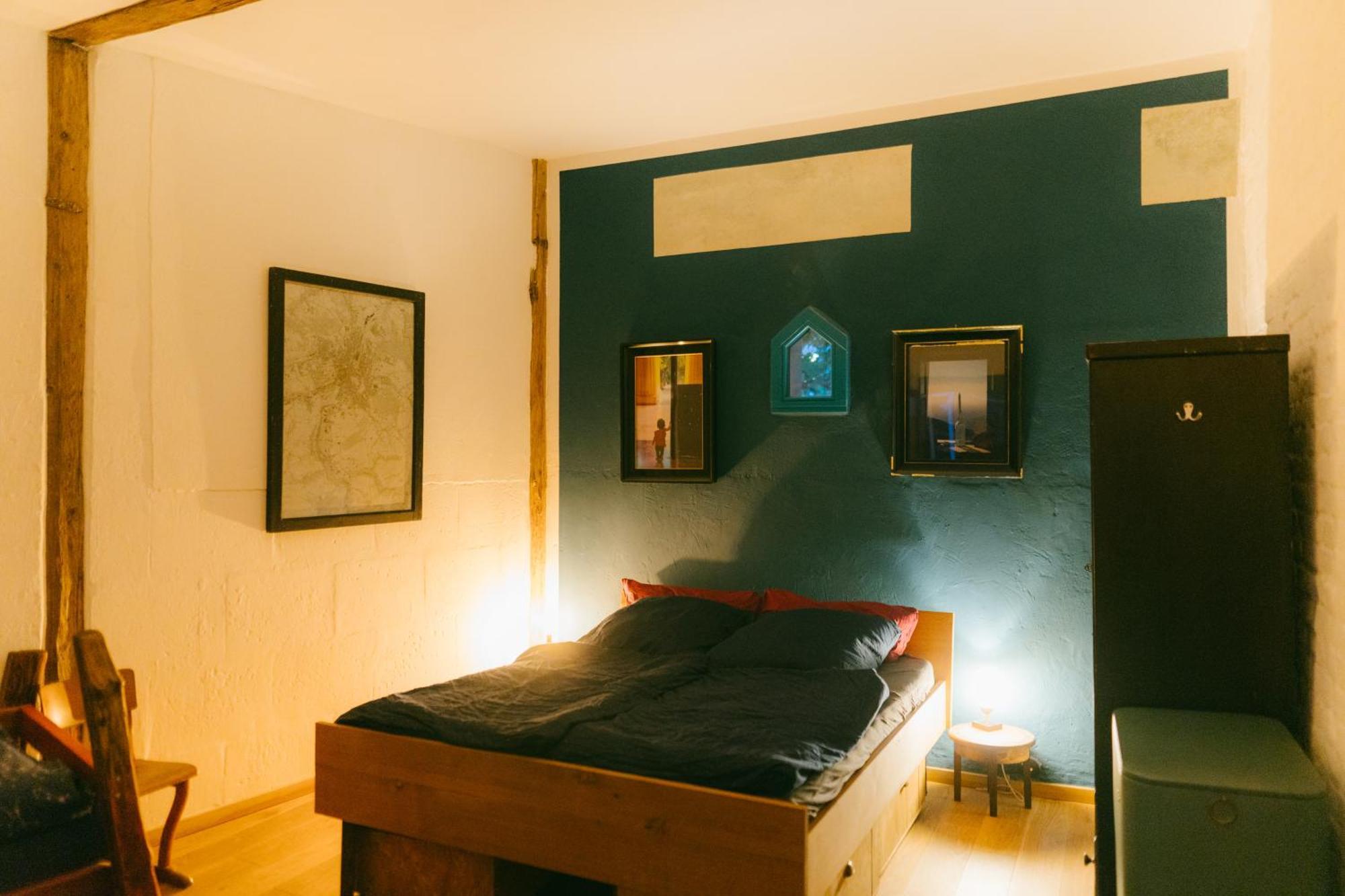 The Upholstery Tinyhouse Deluxe Eco Chalet Kreativ Citynah Chemnitz Exterior foto